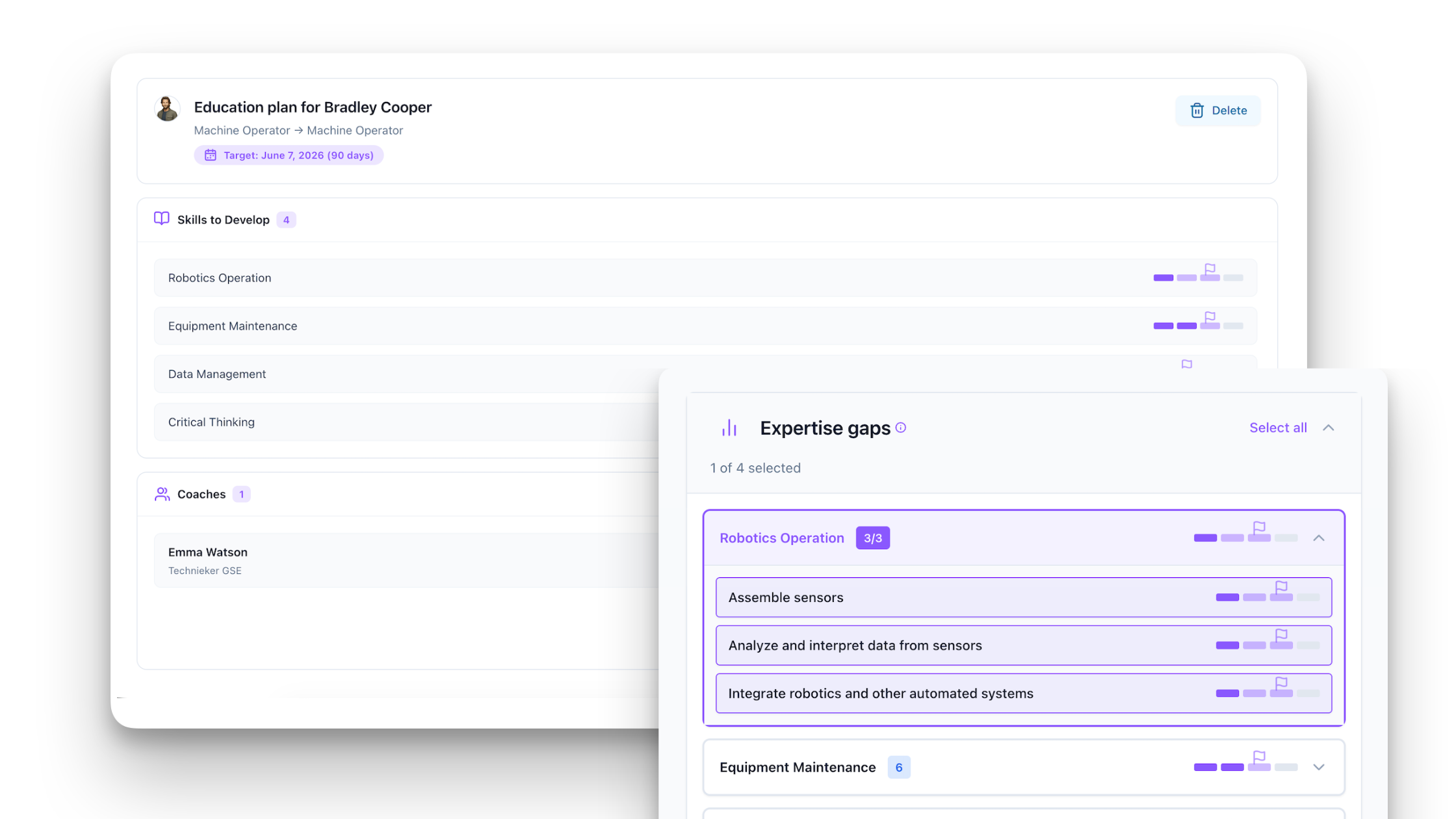 Talentguide Development Plan Header